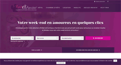 Desktop Screenshot of nuit-amour.fr