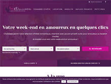 Tablet Screenshot of nuit-amour.fr